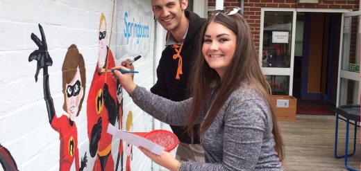 Painting at Springboard