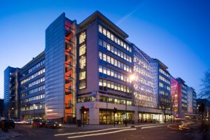 Outside of a building