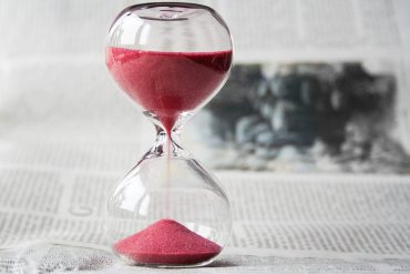An hourglass