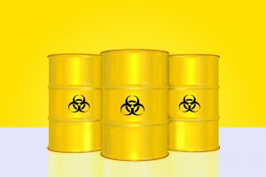 Bio-terrorism Logo Barrels 